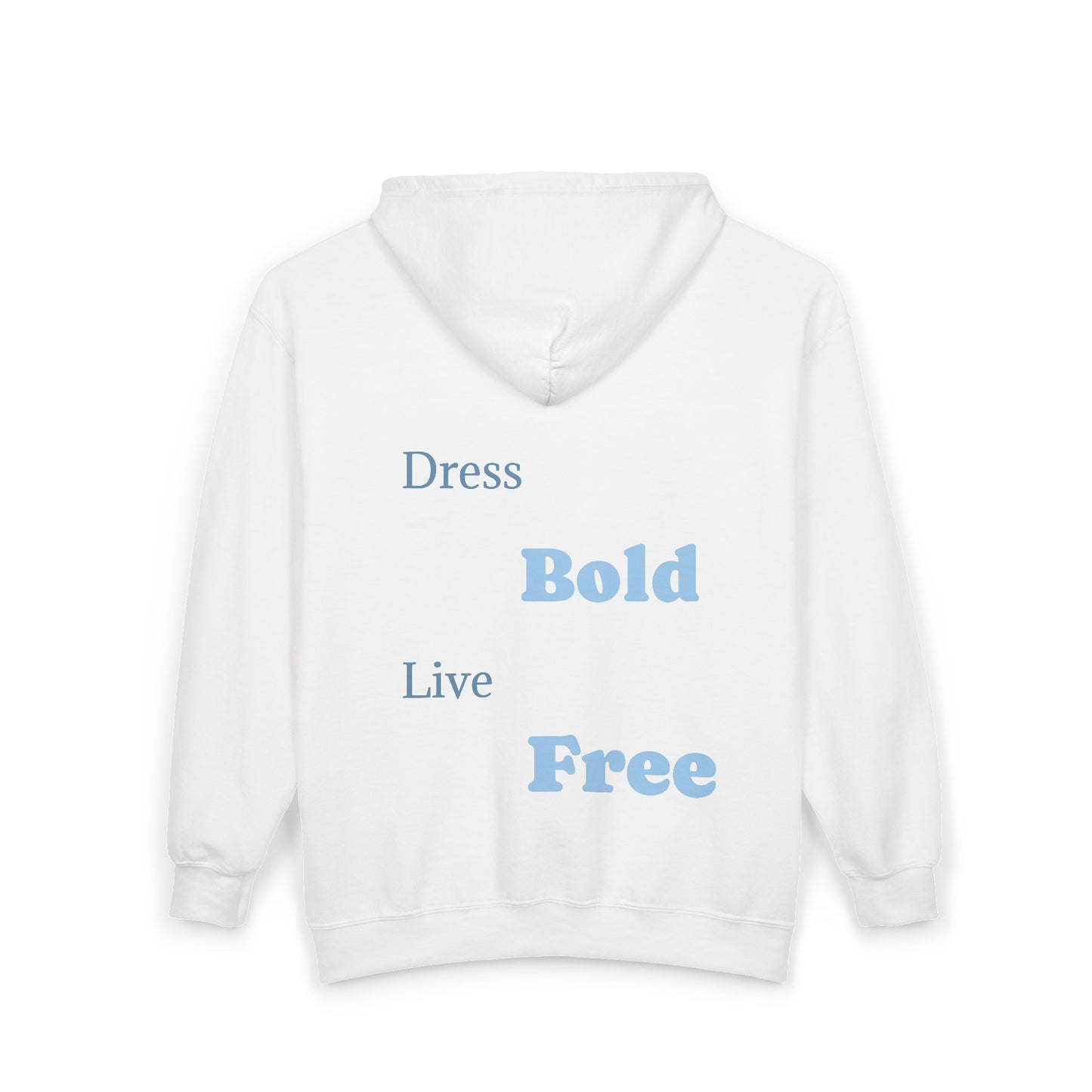 Aerial Zip Hoodie - Dress Bold, Live Free