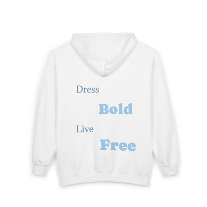 Aerial Zip Hoodie - Dress Bold, Live Free