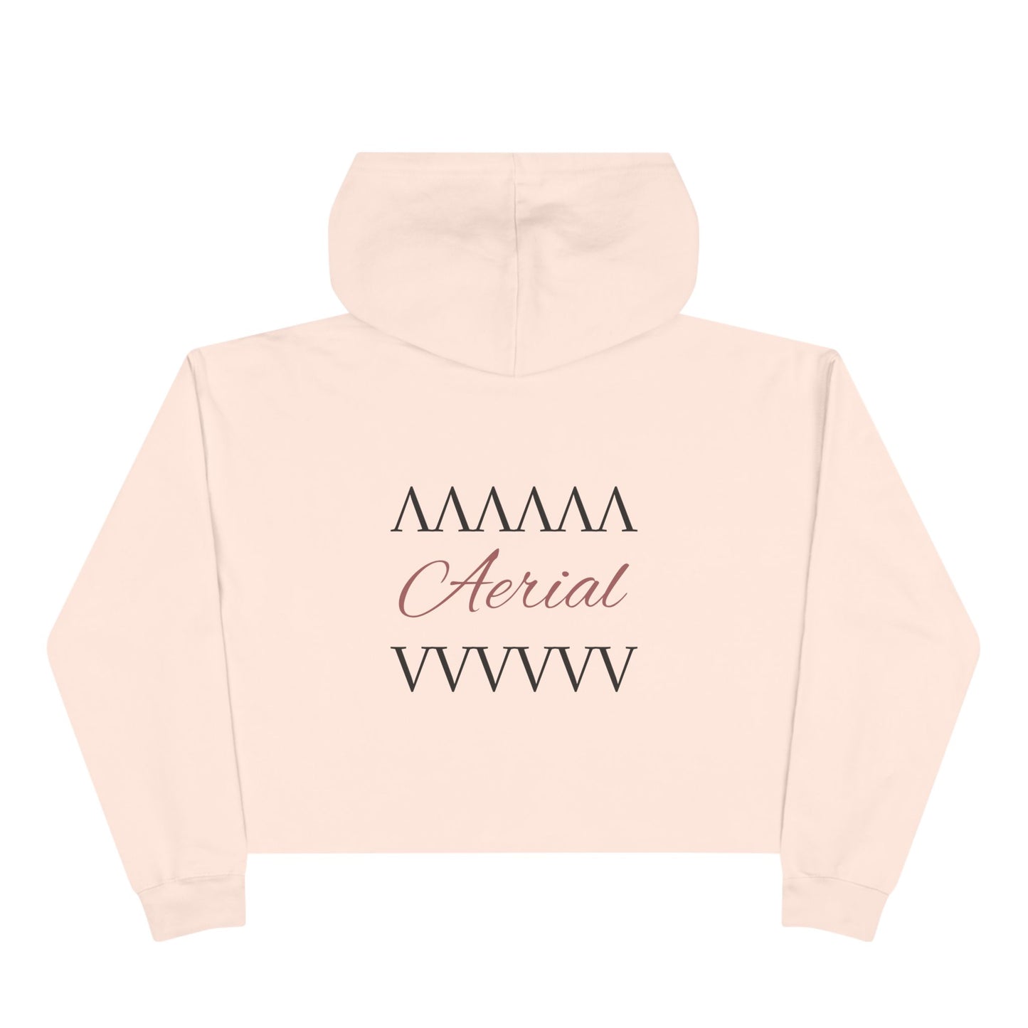 Aerial Cropped Hoodie