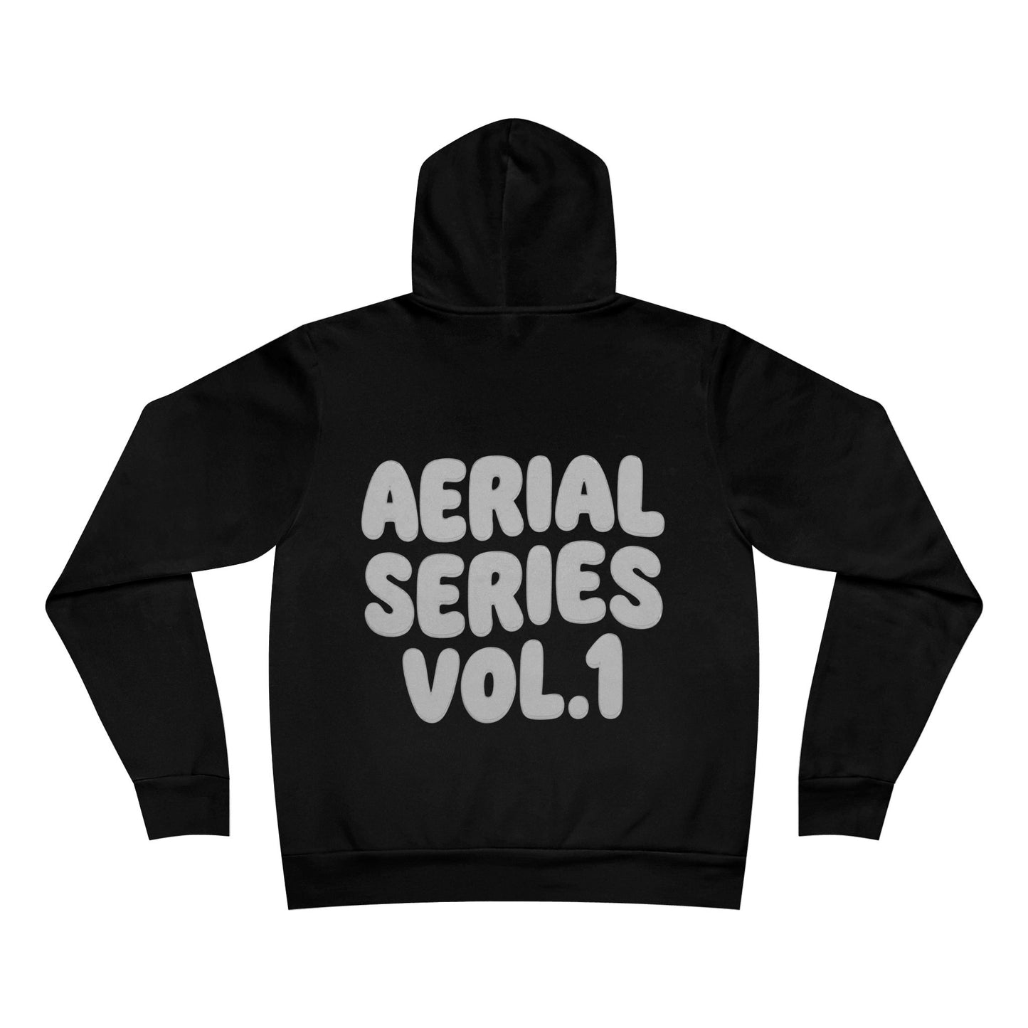 Aerial Series Vol.1 Hoodie — Pullover Fleece with Retro Bubble Text