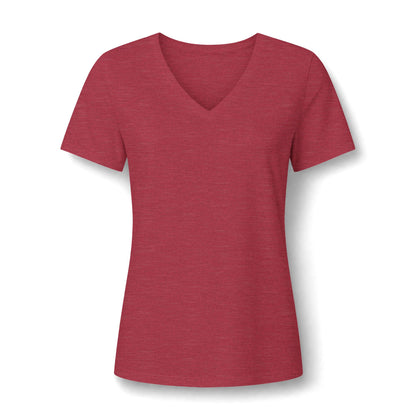 Aerial Graphic V Neck Tee