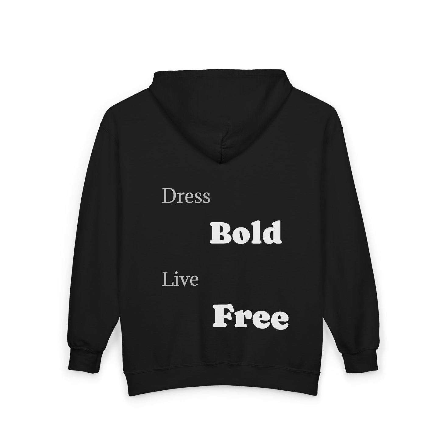 Aerial Zip Hoodie - Dress Bold, Live Free