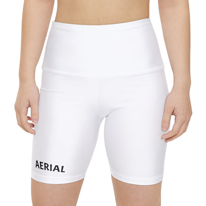 Aerial Women's High-Waist Workout Bike Shorts