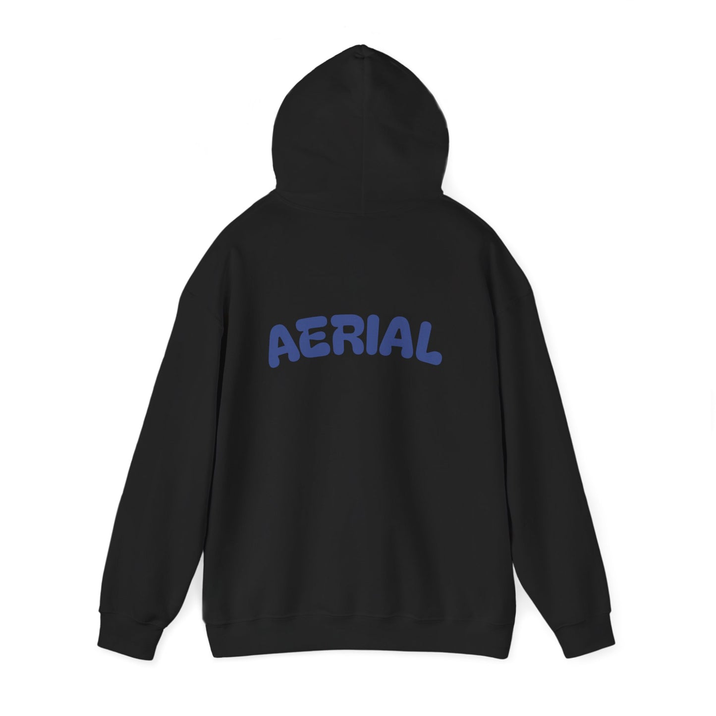 Aerial Series Hoodie — Minimal Stencil Logo Pullover