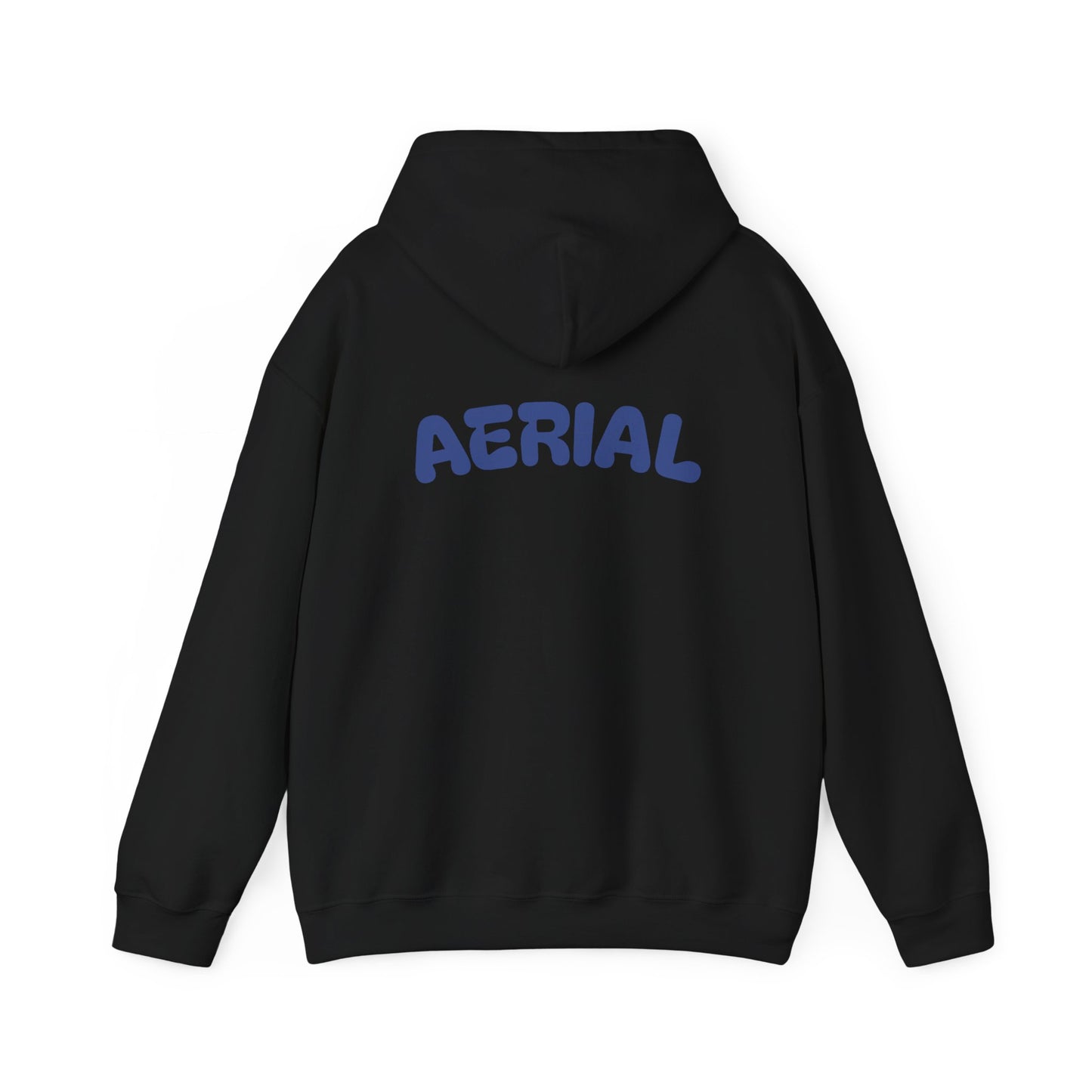 Aerial Series Hoodie — Minimal Stencil Logo Pullover