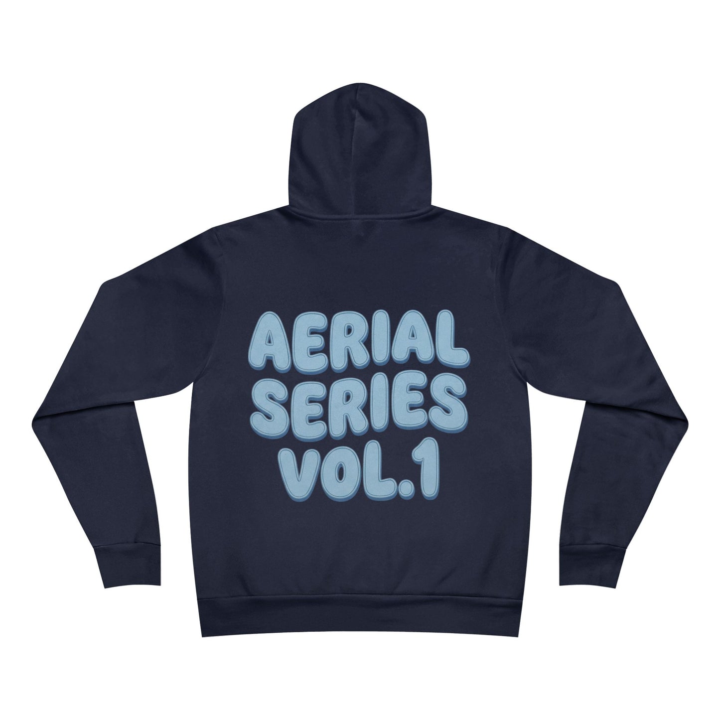 Aerial Series Vol.1 Hoodie — Pullover Fleece with Retro Bubble Text
