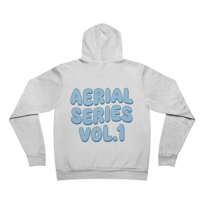 Aerial Series Vol.1 Hoodie — Pullover Fleece with Retro Bubble Text