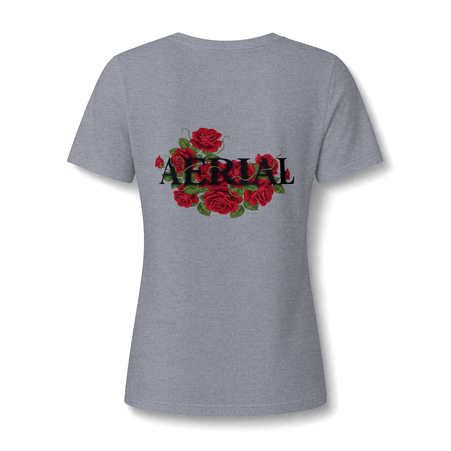 Aerial Graphic V Neck Tee