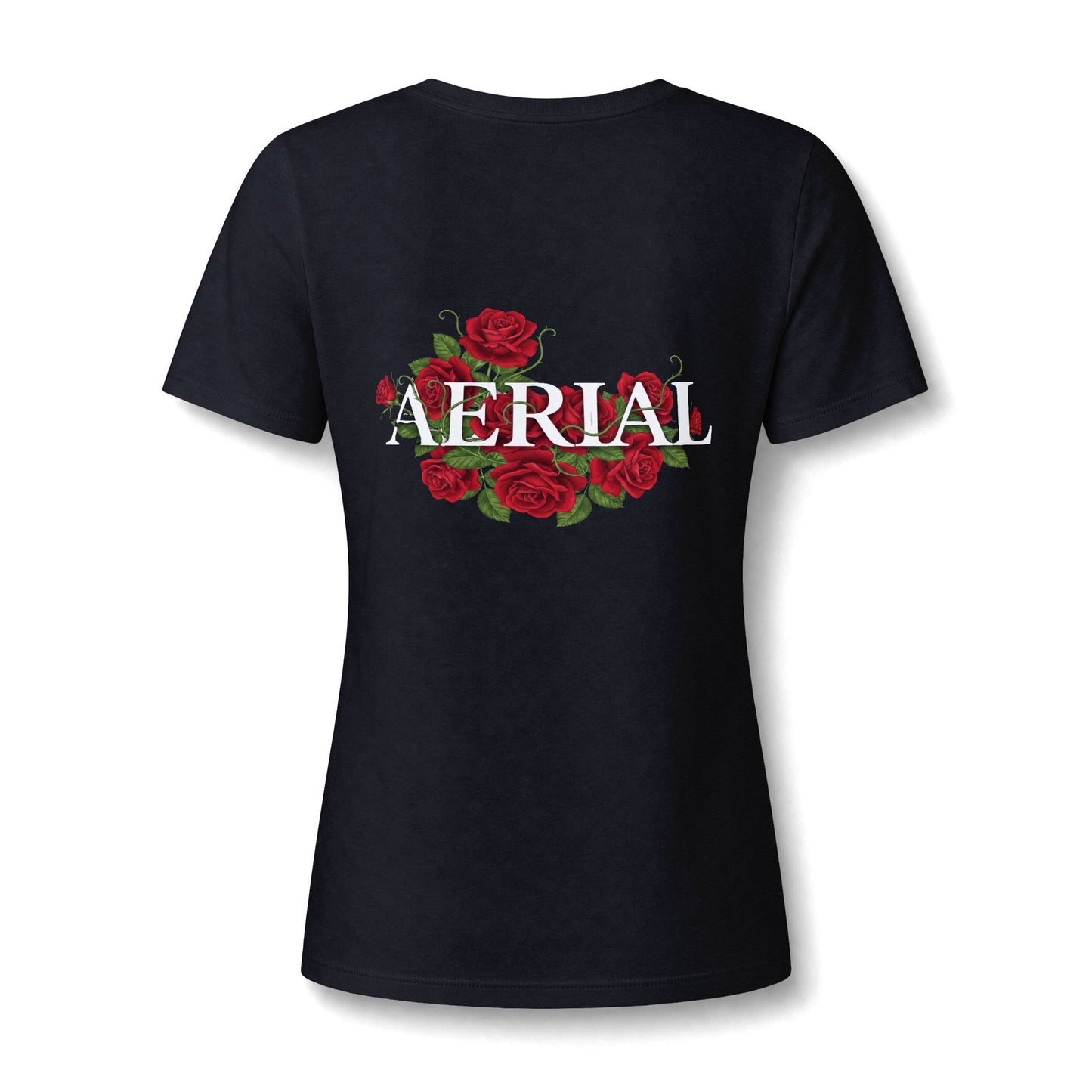 Aerial Graphic V Neck Tee