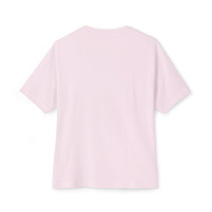 Aerial Boxy Tee — Minimalist White Oversized T-Shirt with 'AERIAL' Text