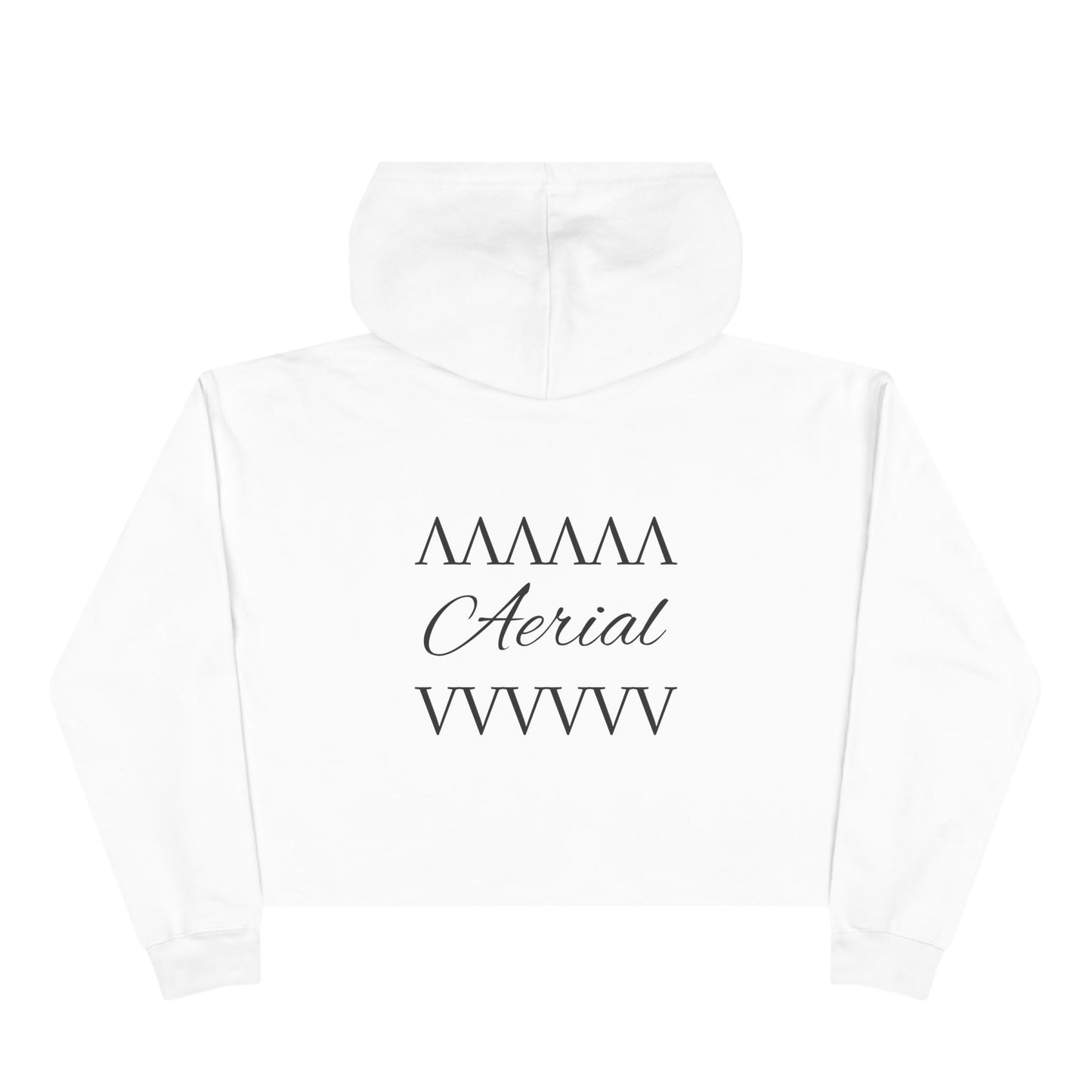 Aerial Cropped Hoodie