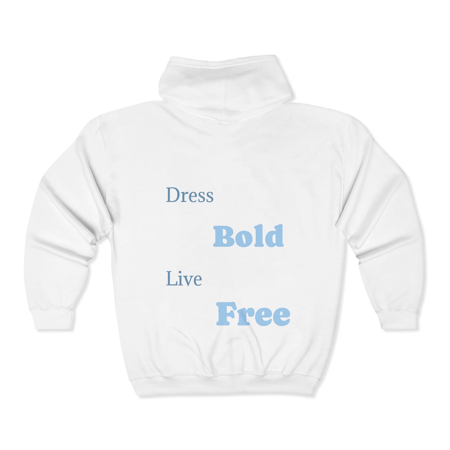 Aerial Zip Hoodie - Dress Bold, Live Free