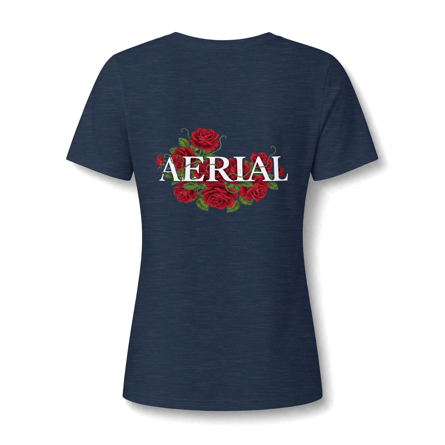 Aerial Graphic V Neck Tee