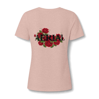 Aerial Graphic V Neck Tee