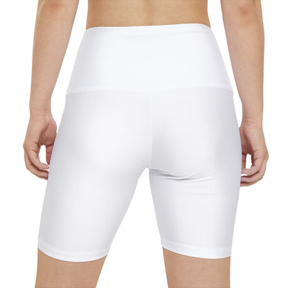 Aerial Women's High-Waist Workout Bike Shorts