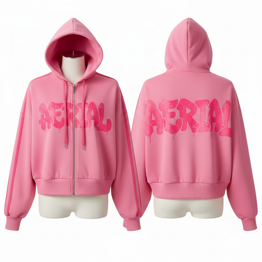 Aerial Hoodie - Pink
