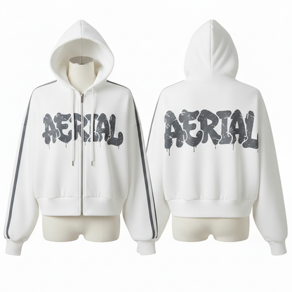 Aerial Hoodie - White