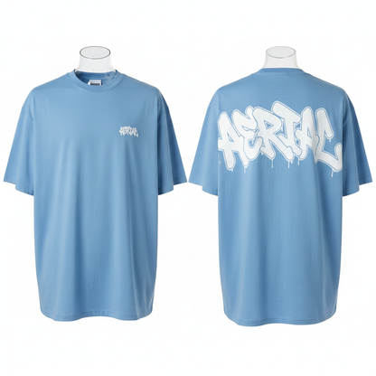Aerial Tee - Light Blue